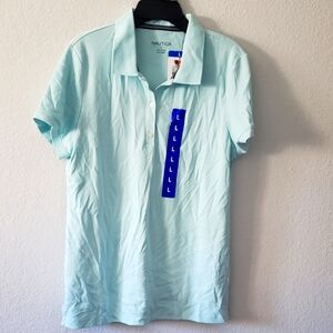 Nautica Blue Polo Shirt